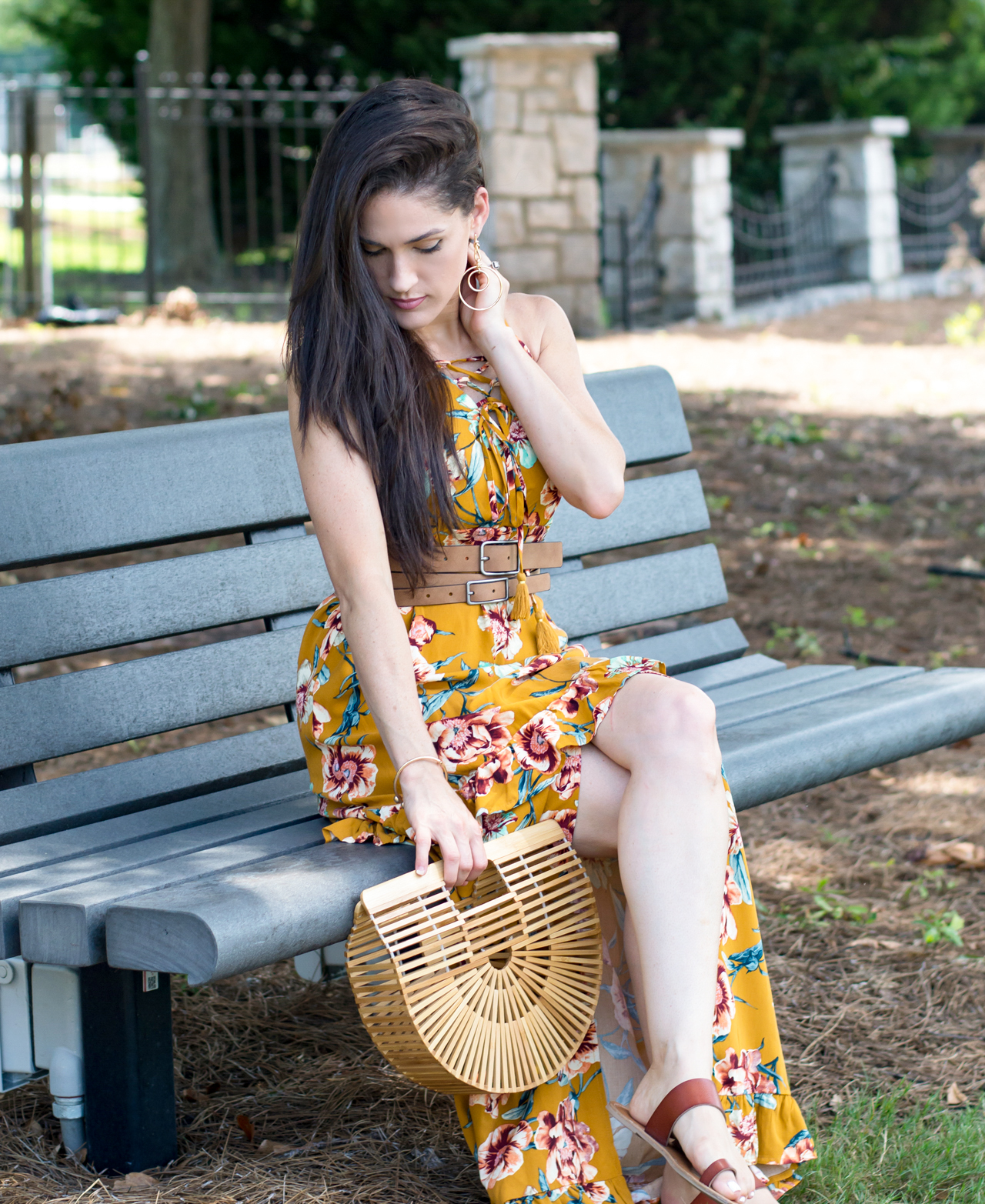 Petite-Friendly Maxi Dress - By Atlanta Style Blogger Erica Valentin