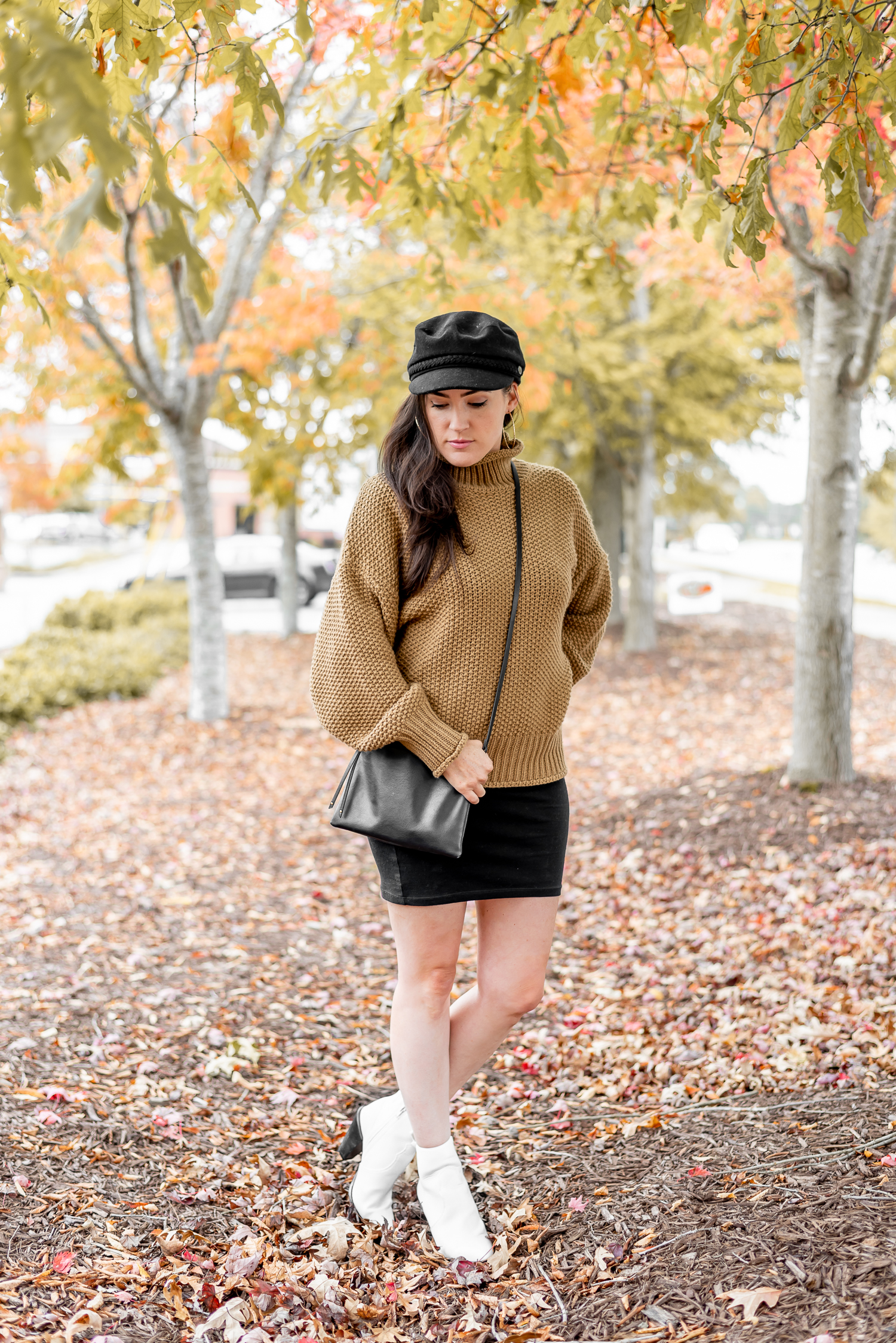 outfit of the day, chunky oversized sweater, fall fashion, outfit ideas, fall outfit ideas, fall styles, amazon sweater, atlanta style blogger, Erica Valentin, fashion bloggers in Atlanta
