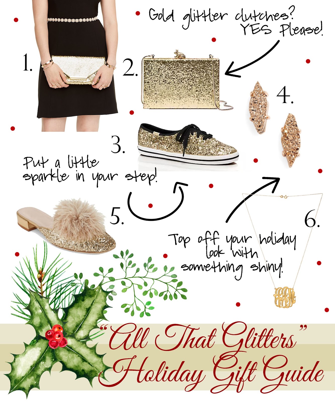 Gift Guide - All That Glitters - Atlanta Style Blogger Erica Valentin