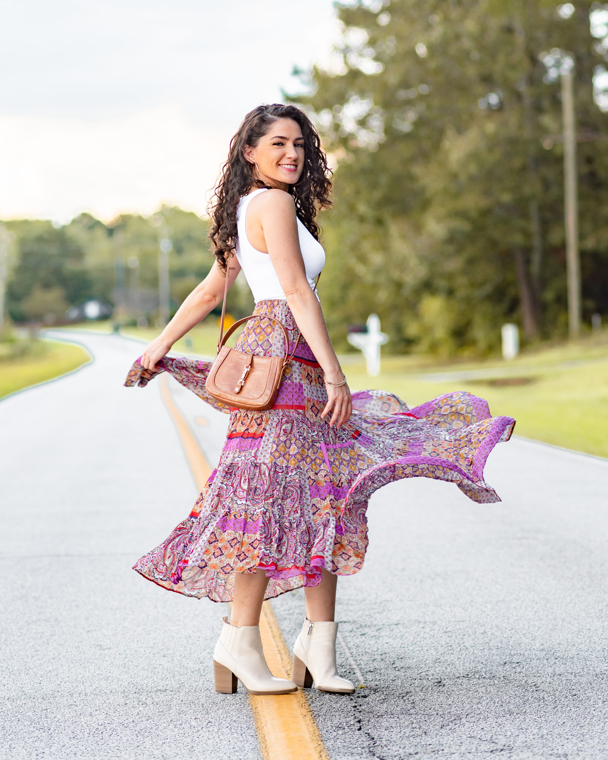 How to keep your mental health in check, atlanta style bloggers, ootd, daily style, how to wear a maxi skirt in the fall, best style and travel bloggers, mental health advice, world mental health day, mental health awareness, best atlanta bloggers, Top style and travel blogger, Erica Valentin