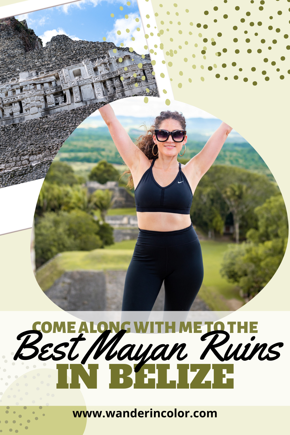 Best Mayan Ruins Xunantunich Pin